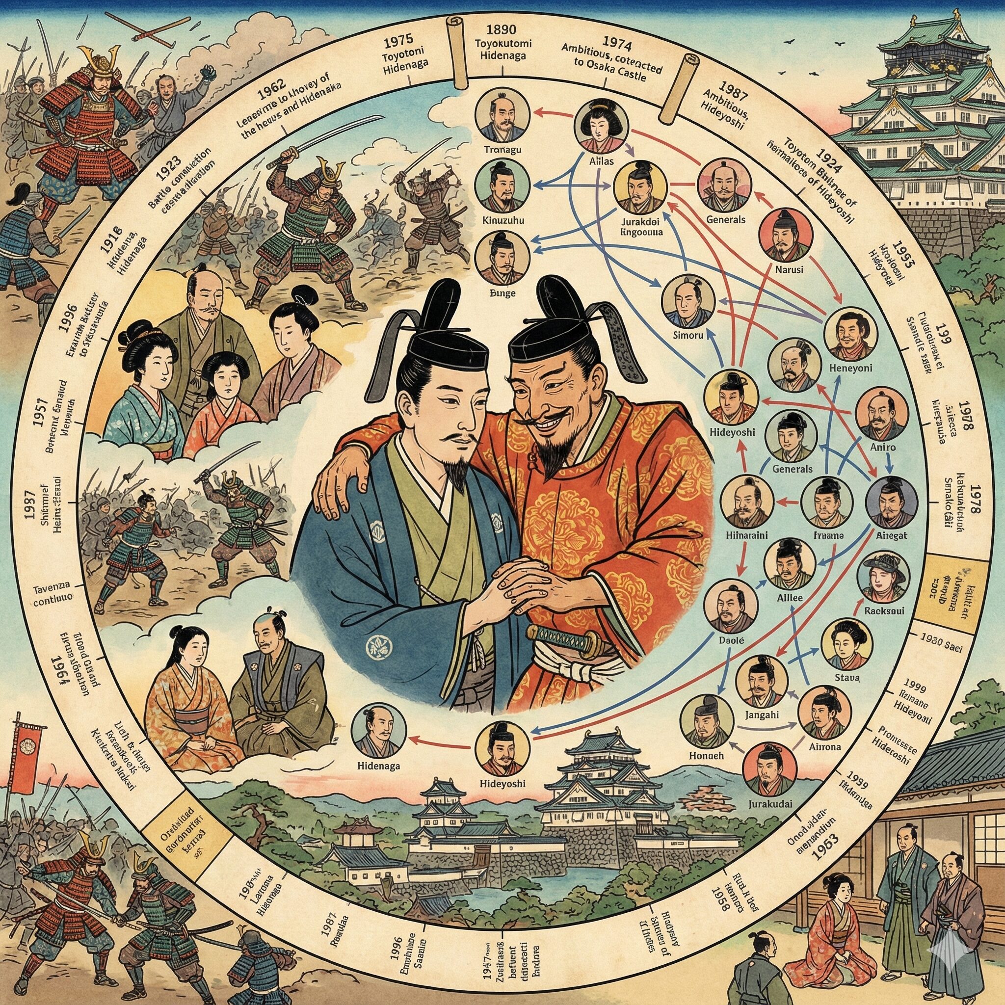 豊臣秀長の大河ドラマ『豊臣兄弟！』史実・年表・相関図の見どころ